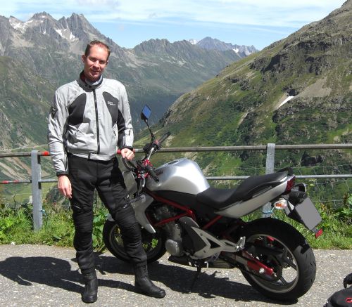 Andres Büher Motorradfahren